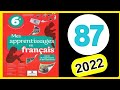 Mes Apprentissages En Français 6éme Année Primaire Page 87 
