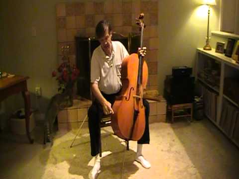 Holding The Cello  (Tutorial)