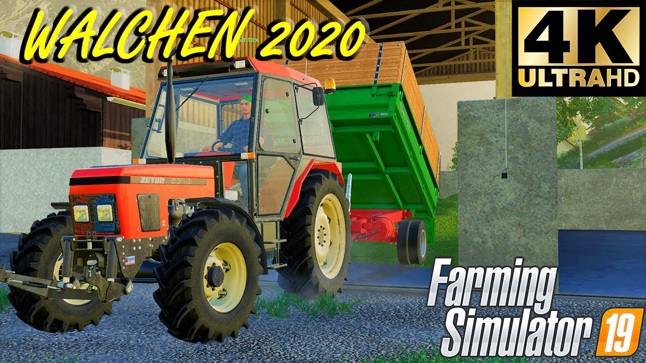 Silage on Walchen | Small Farm | Timelapse 4K | FS19