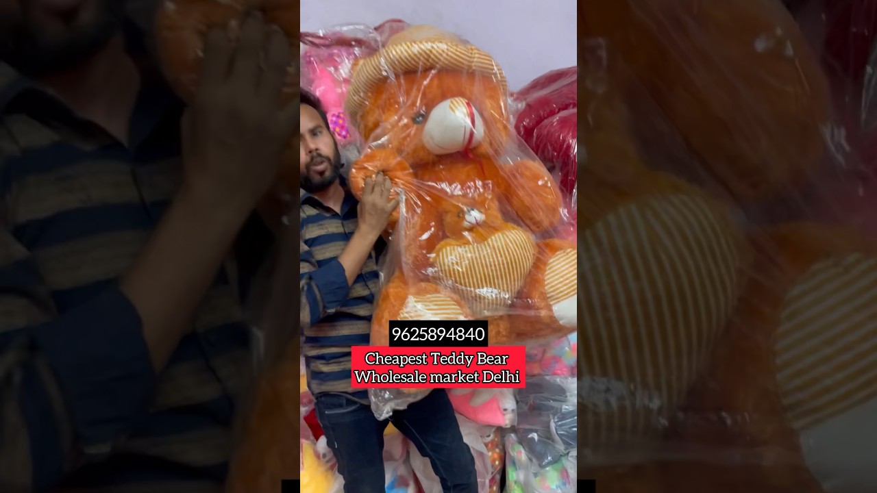Cheapest Teddy Bear wholesale market in Delhi 