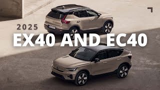 2025 Volvo EX40 and EC40 Arrive Replacing Old XC40 Recharge and C40 Recharge!