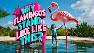 🎀 Why Do Flamingos Stand on One Leg? 🦩 Flamingo Facts & Games for Kids | Jungle Journey screenshot 4