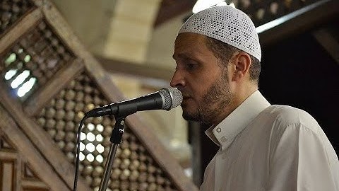د محمد عبد الكريم كاسب - سورة يس -من صلاة التراويح جامع عمرو بن العاص ( المصحف المرئي )