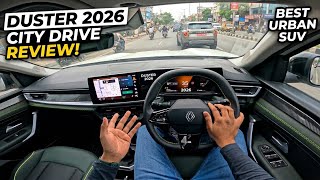 Renault Duster 2026 Manual  City Drive Review City Mileage Judgement U0026 Price  