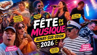 FÊTE DE LA MUSIQUE 2026 🎺 Aunay-sur-Odon : fanfare, reggae, DJ & fous rires !