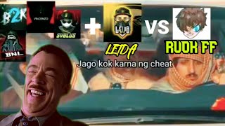 MEME RUOK FF KETAUAN CHEAT || LETDA BNL SYBLUS B2K VIZENZO