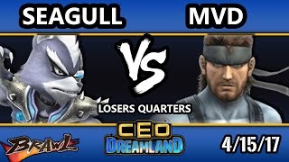 Ceo Dreamland 2017 Brawl - Inc Seagull Wolf Vs Pg Mvd Snake Ssbb Losers Quarters