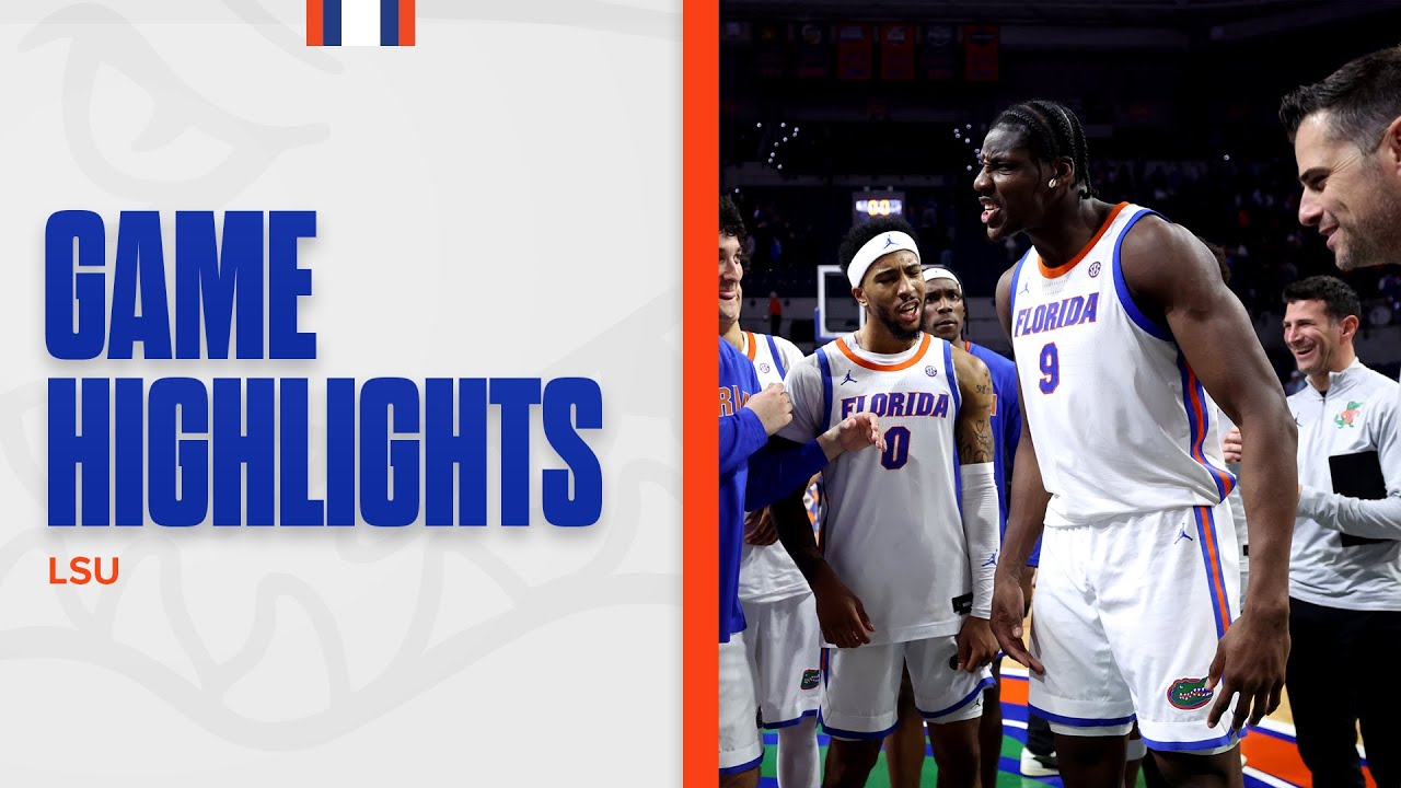 Florida Men's Basketball Highlights | LSU