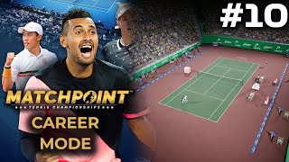 PLAYING A BRITISH PLAYER | Matchpoint: Tennis Championships Career Mode #10 | Matchpoint Career Mode