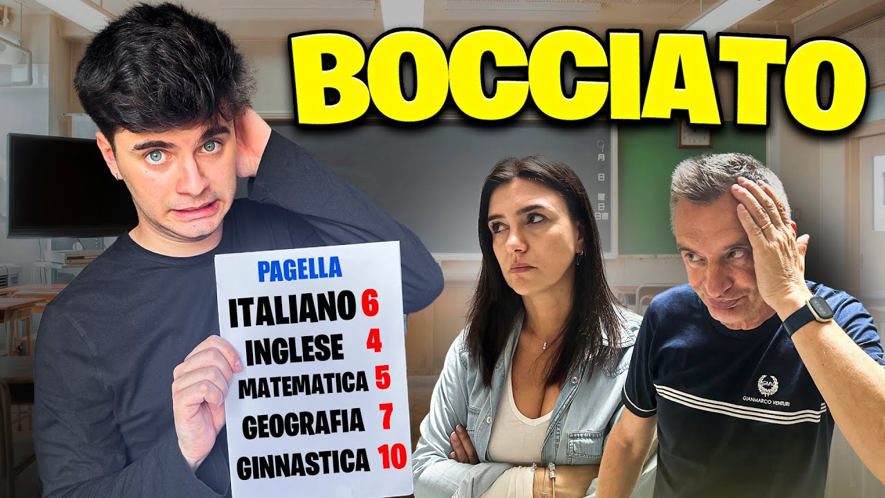 📚 REAZIONE ALLE MIE VECCHIE PAGELLE CON I MIEI GENITORI: SONO STATO BOCCIATO?!