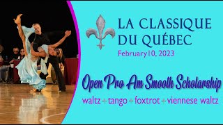 La Classique du Québec 2023 | Waltz/Tango/Foxtrot/Viennese Waltz |  Silvie Anderson/Igor Fylymonchyk