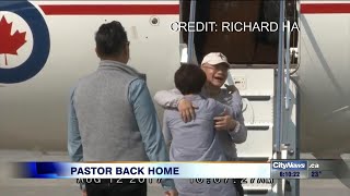 Pastor freed from North Korean prison returns to Canada