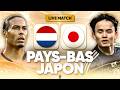 🔴🇳🇱🇯🇵 PAYS BAS - JAPON LIVE / 🔥LE CHOC ENTRE LES ORANJE ET LES SAMURAI! / 🏆COUPE DU MONDE 2026 / CDM