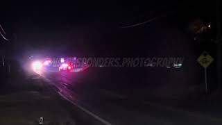 Multiple units responding to an officer down VSP-ACSO 