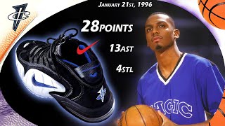 Penny Hardaway 28points VS Houston Rockets January 21st 1996