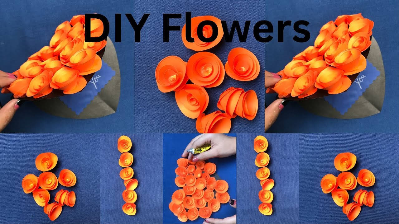 DIY flowers / Easy flowers / Beautiful flowers YouTube