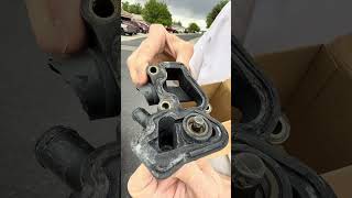 Old Chrysler Sebring or dodge stratus v6 coolant water thing lol #dodge #chrysler  #coolant