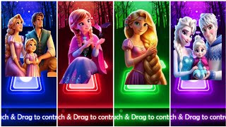 Moana How Far I'll Go | Let It Go Elsa | Do You Want to Build a Snowman | Fat disney Princesses Fun screenshot 5