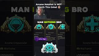 Arcane Hotshot НЕ СТОИТ ТАКОГО УВЛЕЧЕНИЯ 😭 #warframe #tennocreate #gamingclips