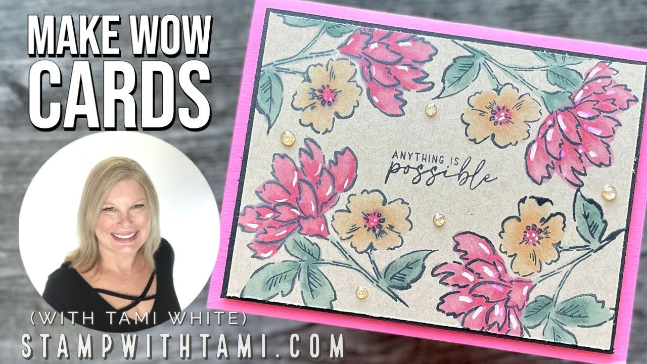 🔴 How To Make WOW Cards! Stampin Up — Tami White YouTube