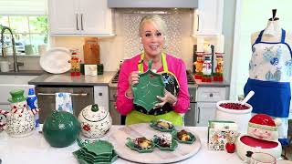 Temp-tations Nostalgic Seasonal 5-Piece Appetizer Set on QVC
