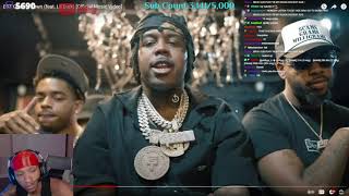 Silky Reacts To EST Gee - In Town (feat. Lil Durk) [Official Music Video]