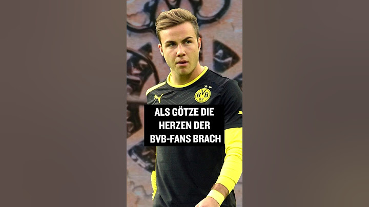 Wisst ihr noch, als Götze die Herzen der BVB-Fans brach? #shorts