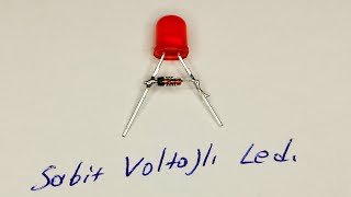 Voltage stabilization feature of LEDs - Practical Information to Use and You'll be Surprised
