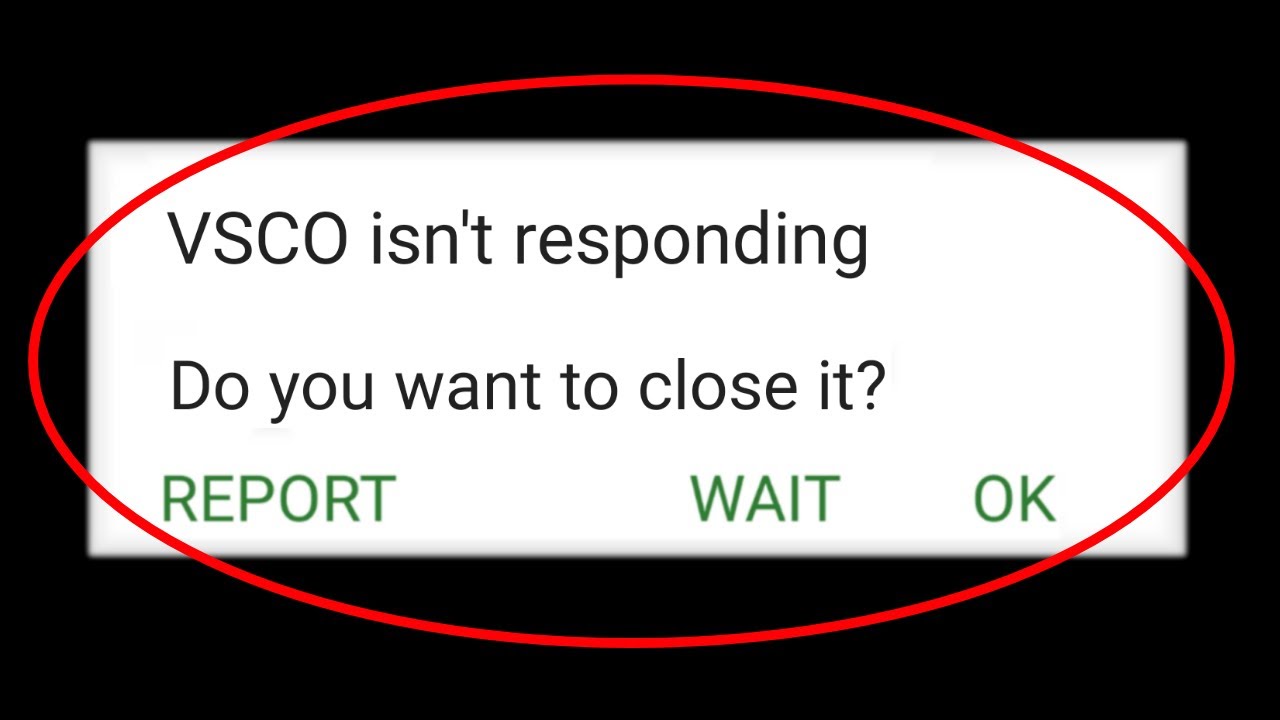 How To Fix VSCO App isn't Responding Error Android & Ios - Fix VSCO App Not Open Problem