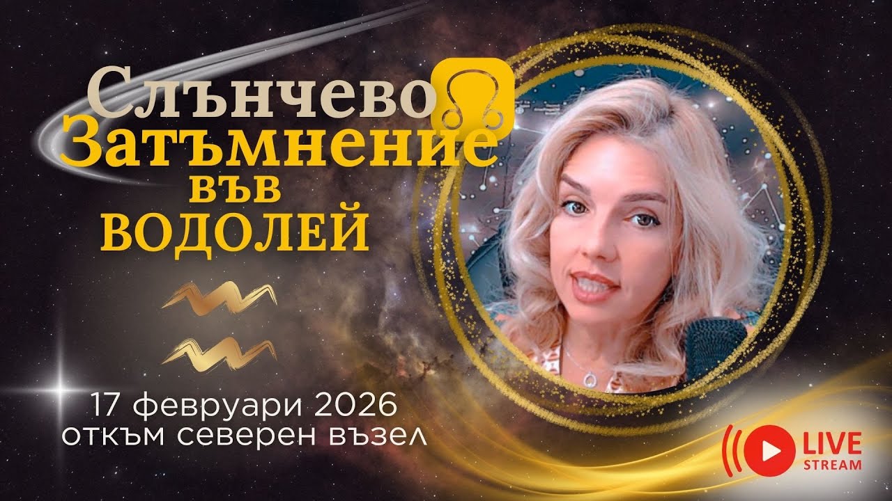 Слънчево Затъмнение във Водолей - Ново Начало с Извънредни Промени