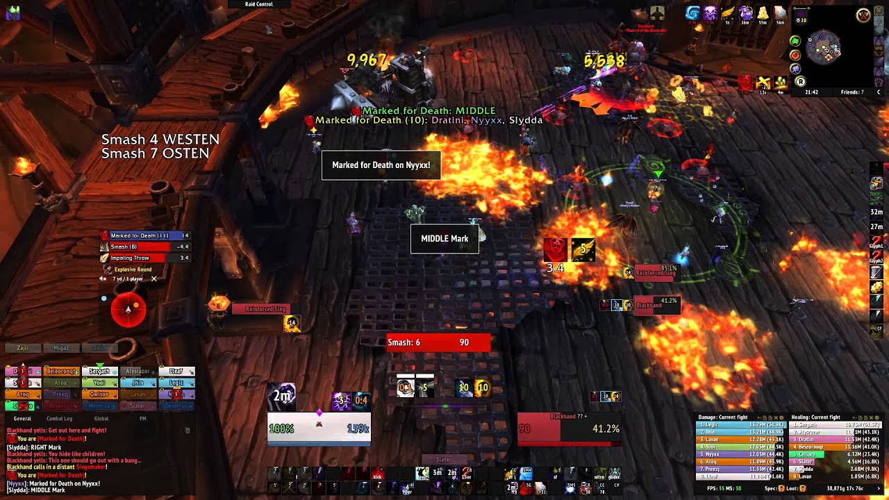 Void Eredar Vs Blackhand Mythic Shadow POV YouTube