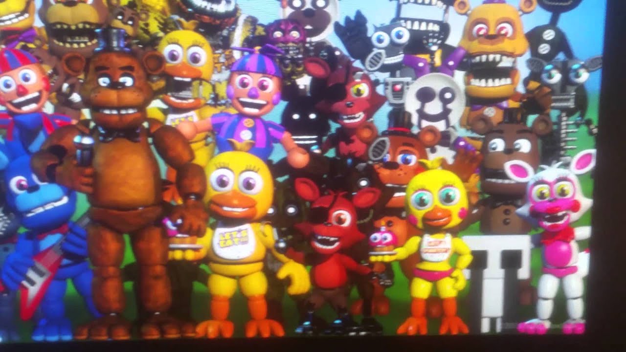 New fnaf world teaser paper plate dolls!? YouTube