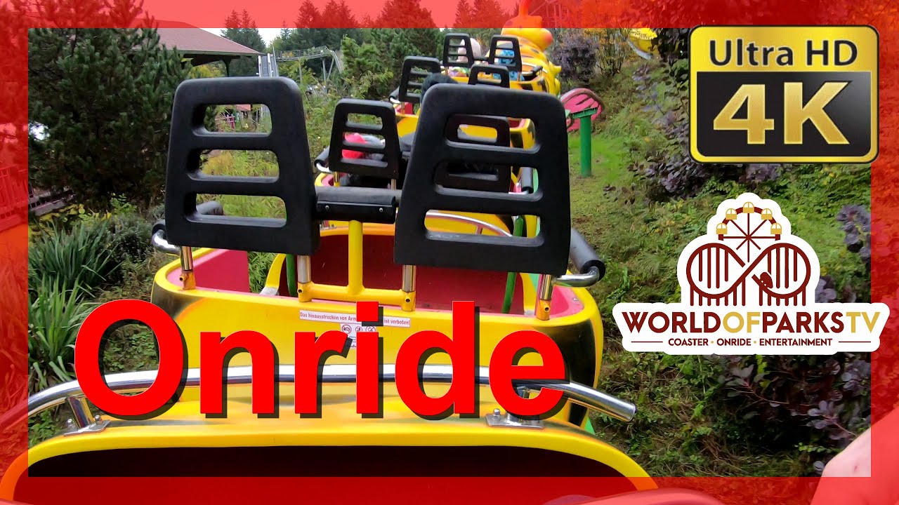 Raupen Express (Onride/POV) Video Schwaben Park Kaisersbach – Achterbahn - Zierer Coaster Video (4K)