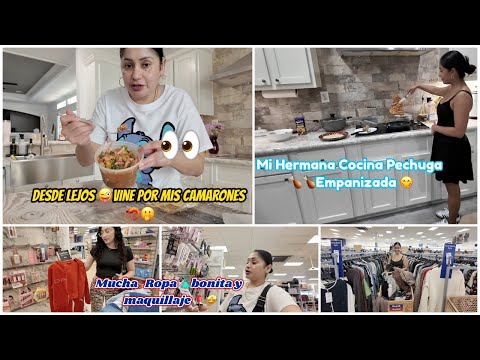 COMPRANDOLE ROPA A JUANITO EL NO QUIERE SALIR DESDE LEJOS SOLO VIENE POR MIS CAMARONES 