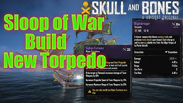 Skull and Bones Sloop of War Fully Leveled Up. #newship #newshipbuild #sloopofwar