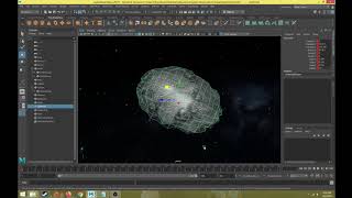Maya Solar System Animation Part 06 Asteroid Movement Animation