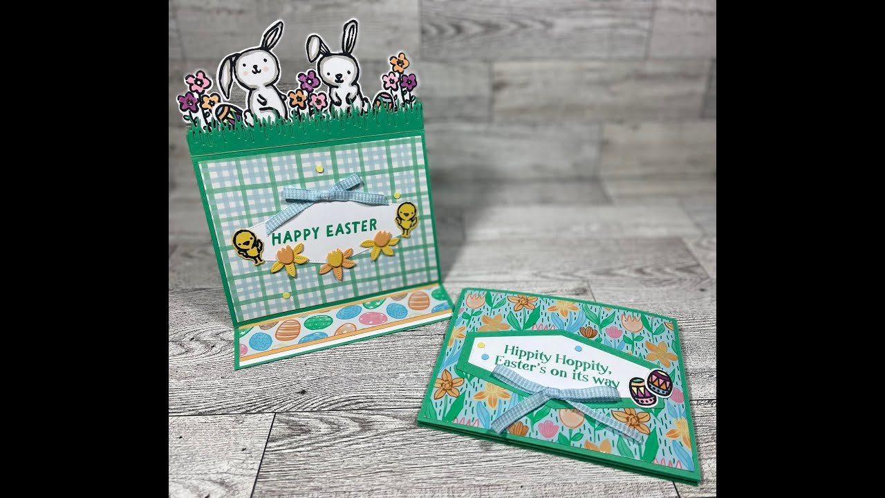 An Easter Basket Inside Out Card