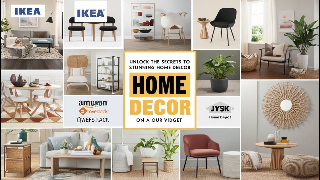 Picture of 10 Affordable IKEA Alternatives for Stylish Home Decor - YouTube