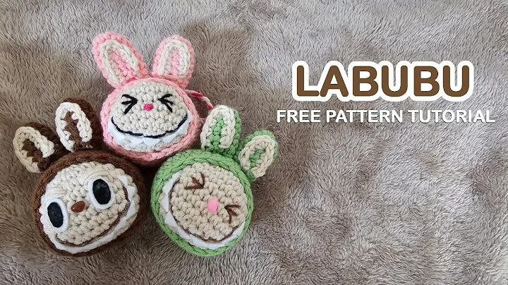 EASIEST LABUBU CROCHET (So Cute You’ll Cry! 😍) | Step-by-Step Free Pattern Tutorial for Beginners