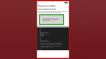 Demonstrating the CSS Box Model