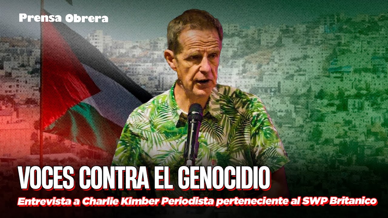 Charlie Kimber - Voces contra el GENOCIDIO // Ciclo de entrevistas