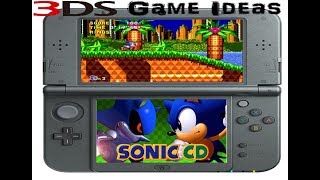 3DS Game Ideas: Sonic CD