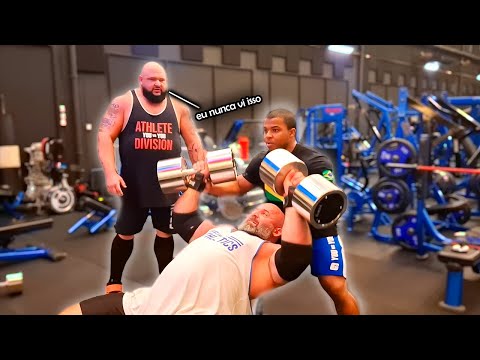 Bortolato does a brutal training session with Dorão and Tortuguita in Area 51.