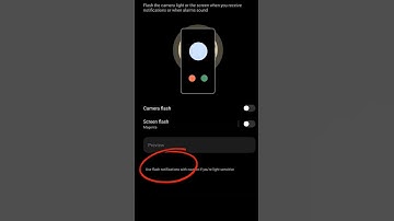 How to on flash notification in your mobile #smartphone