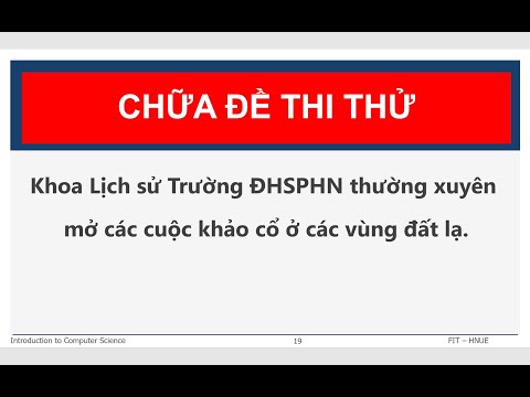 Video Chữa đề thi thử 02 - Bài 2 Khoa Lịch sử Trường ĐHSPHN... - youtube