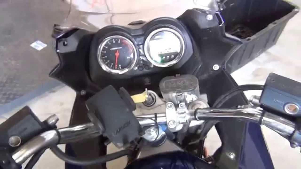 08 GSF1250S Engine running 