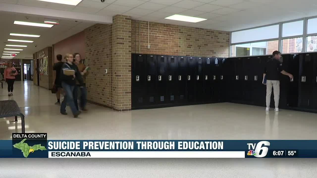 Escanaba Area Public Schools promotes suicide prevention through