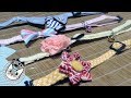 【Jean & Pont 1384】４ニャンコに可愛い首輪をプレゼントしました　2018/6/29 　ジャン ポン あんず カオリン