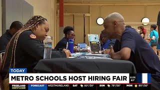 Metro Schools host hiring fair
