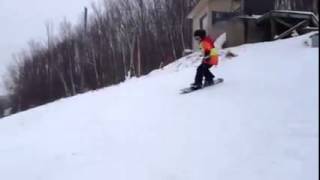 Snowboard trick!